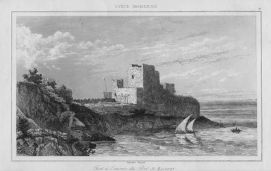 Festung am Eingang des Hafens von Beirut, aus Syrie Moderne